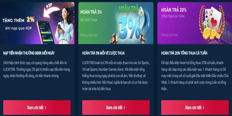 Thưởng Nạp Tiền Lần Đầu/Lần Hai